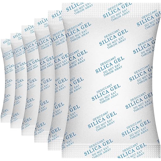 SurpOxyLoc 2 Gram(500Packs) Food Grade Silica Gel Packs Dessicant Packets for Moisture Control,Cobalt Chloride Free Moisture Absorbers for Food Storage