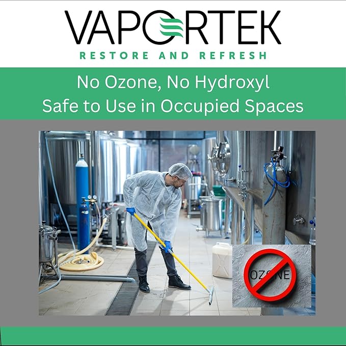 Vaportek Heavy Duty Odor Neutralizer Stand Alone Cartridge, HDSA 2.0, Odor Removal for Home, Office, Basements, Garages, and More, 3X Plus Lemon Fragrance (Lemon)