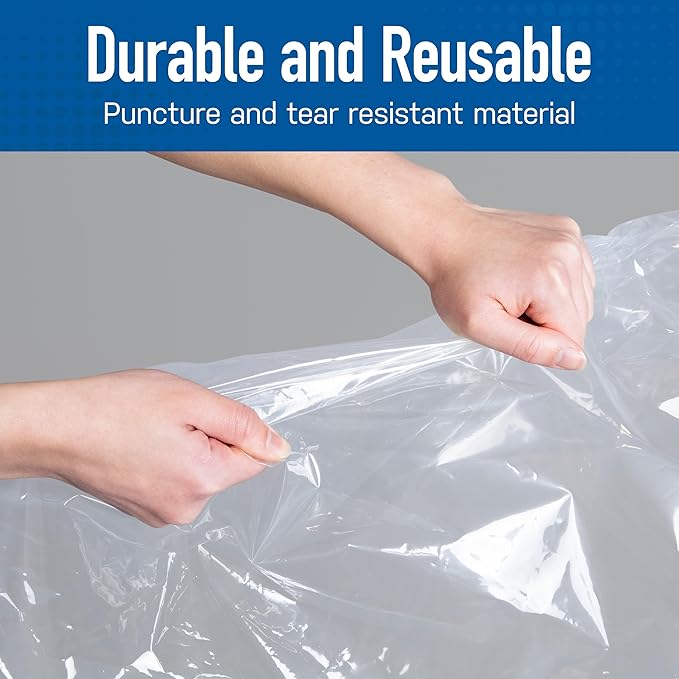 4 Pack Variety Vacuum Storage Bags for Comforters, Blankets & Clothes – Vacuum Sealed Compression Bags with Hand Pump – Space Saver Storage Bags for Bedding, Moving, Travel & Organization (2L & 2XL)