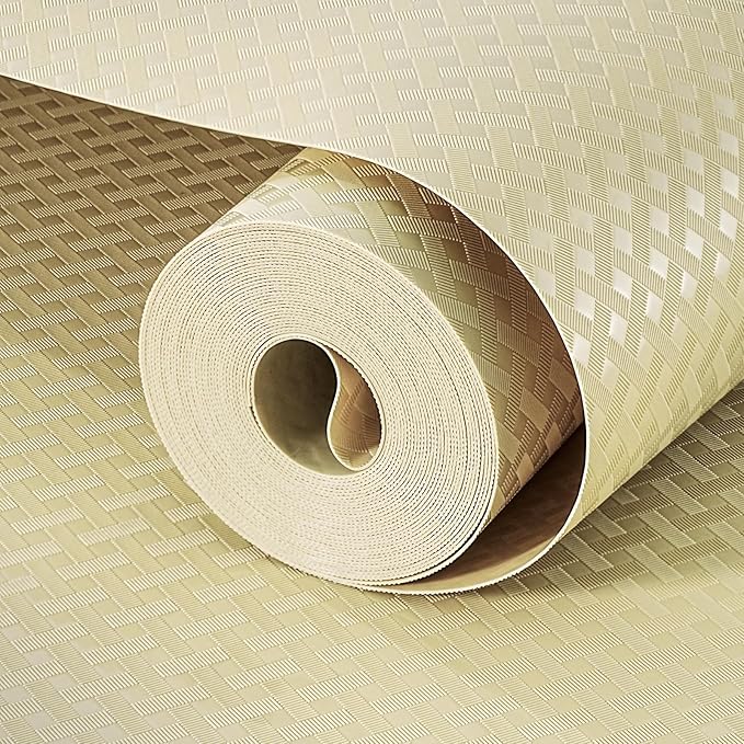 Shelf and Drawer Liner for Kitchen Cabinet, Non-Adhesive 24in x 120in Waterproof Contact Paper Refrigerator Liners Thickened Durable EVA Material Non Slip Mat for Dresser Cupboard Pantry Protector