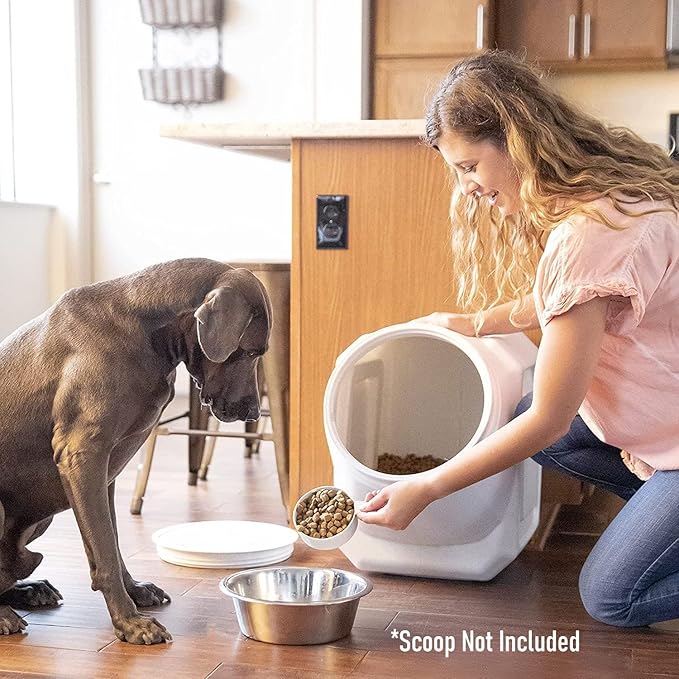 Gamma2 Vittles Vault Dog and Cat Food Storage Containers, Up To 60 Pounds Capacity, Made in USA