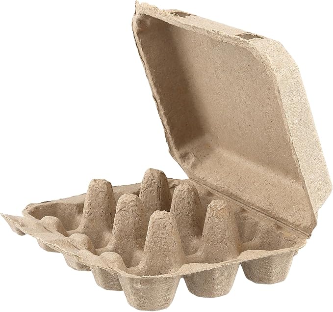 70 Pack Quail Egg Cartons, 12 Count Egg Storage Containers Holder Bulk 9 X 5 X 2 Inches Quail Egg Holder Container For Home Kitchen Refrigerator Farmhouse