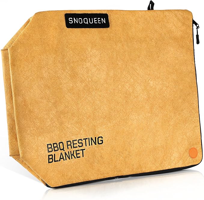 SNOQUEEN BBQ Blanket PRO for Resting Meat – Heavy Duty Insulated Smoker Bag with Wide Mouth | Restaurant Grade Brisket Blanket for Pork, Turkey, Beef | Reusable BBQ Accessory & Gift for Grill Lovers