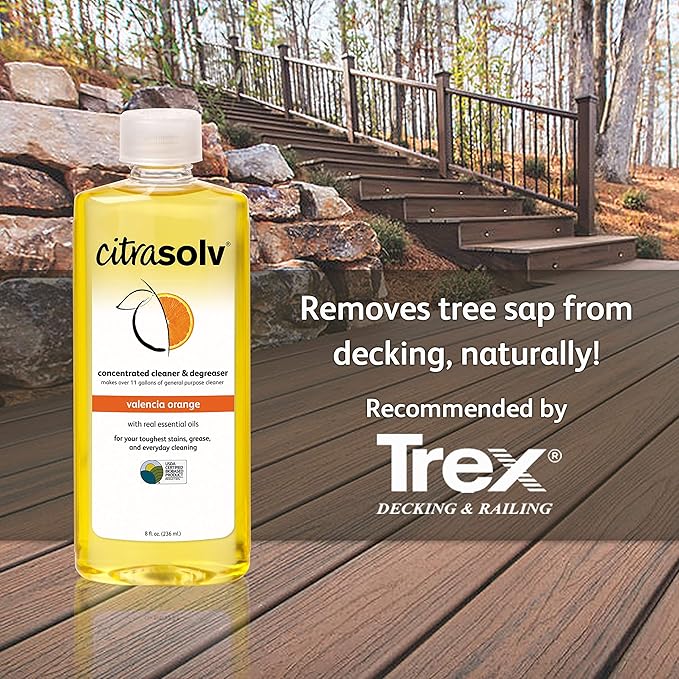 Citra Solv Concentrated Household Cleaner & Degreaser -Valencia Orange Scent 8 fl oz Safe, Effective, and Versatile Cleaning Solution, Natural Ingredients Non Toxic,Biodegradable, Made in USA (2)