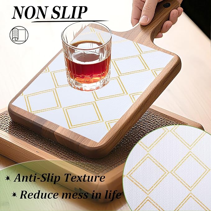 Kitchen Drawer Liners Waterproof 18 Inch X 20 Ft Shelf Liners for Kitchen Cabinets No Slip Cabinet Liners Non Adhesive Grip Closet Shelf Paper for Bathroom Fridge Cupboard Pantry Dress